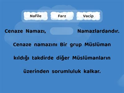 Namazların Çeşitleri