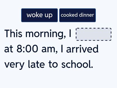 Past Simple Verbs review