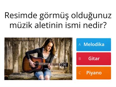 1. Sınıf Müzik Aletleri