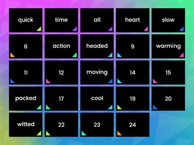 2A Compound adjectives