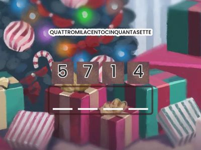 SCRIVI LE MIGLIAIA NATALE