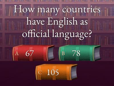 Facts about English language 