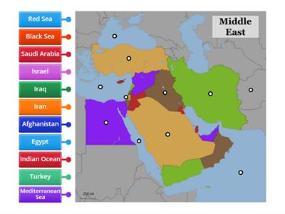 Middle East Map Quiz