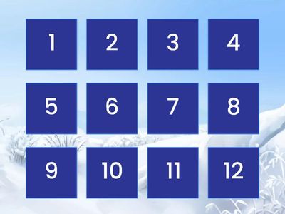 Counting Backwards By 1's in the Hundreds Silly Snowflake Game