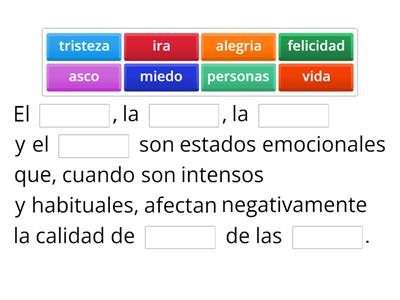 LAS EMOCIONES NEGATIVAS DAÑAN LA SALUD