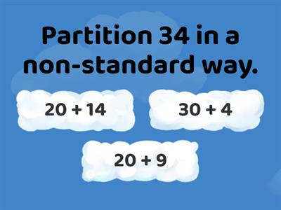 Year 2 Maths: Non-Standard Partitioning