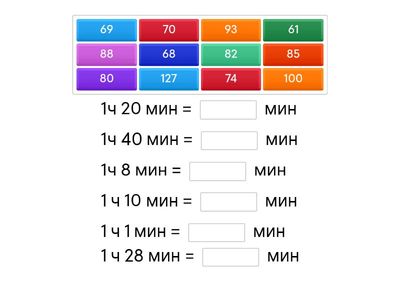 Час, минута