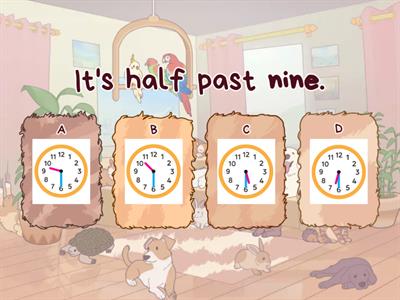 Time (half past)