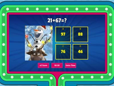 Addition and Substraction within  1-100