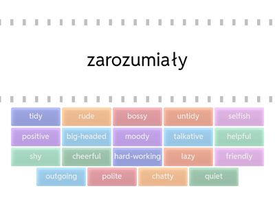  EC A2 Plus Unit 2, L.2.5 - Personality adjectives
