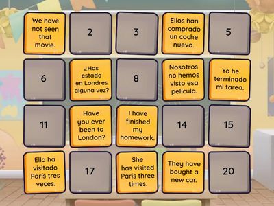 English III Third semester Present Perfect 