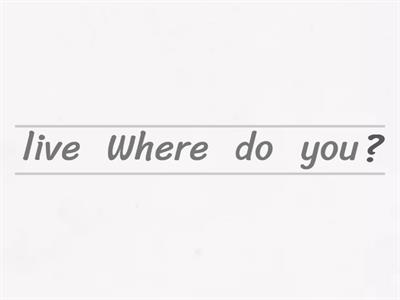 Wh-questions (do/does)