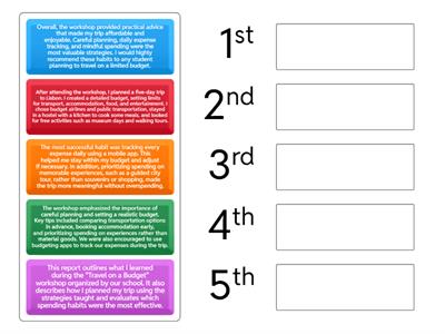 Report Writing - Mr. Krabs (Advanced)
