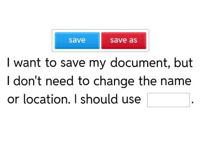 Excel Functions Cloze Activity Quiz