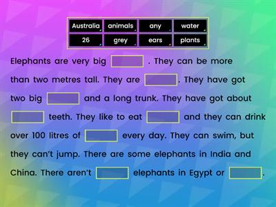 Elephants AS2 WB Unit 1.7