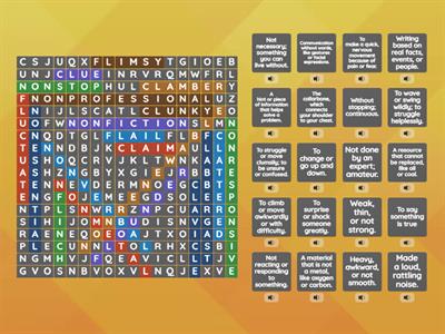 Grade 5 Week 17 Vocabulary