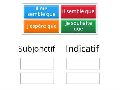 Subjonctif ou Indicatif？