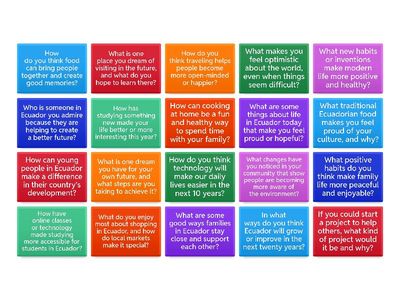 B1.2 SPEAKING TOPICS: FUN AND BRIGHT 