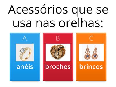  Roupas e acessórios e partes do corpo (ptbr)