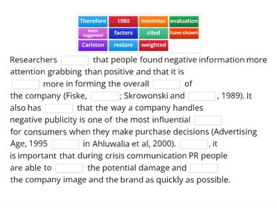 The Language of Referencing