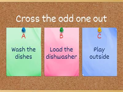 Croos the odd one out