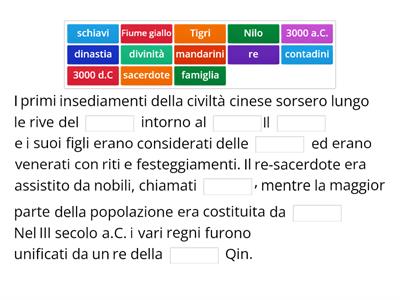 La civiltà cinese