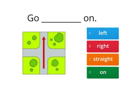 Giving Directions - Elementary Purple A