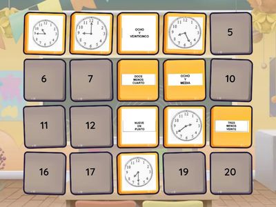 Ensino de horas em espanhol