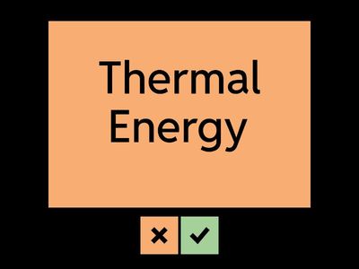 Energy Vocabulary (5th)