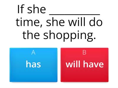 the 1st conditional & future time clauses