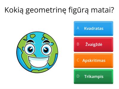 Geometrinės figūros 3-5 metų amžiaus vaikams