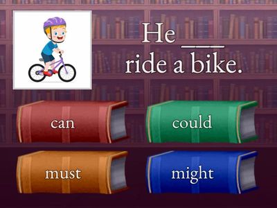 Can Could Might Must