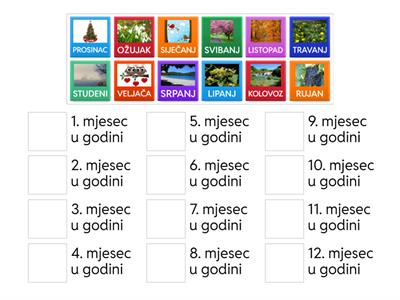 Mjeseci i godina