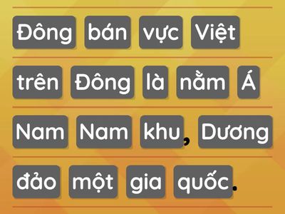 Địa lí 5 (HK1) Câu 5: Nêu ví trí địa lí của Việt Nam trên bản đồ?
