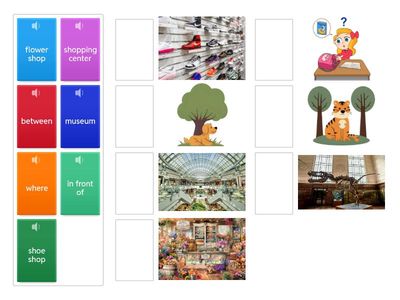 (1반) 13. Where is the gift shop? (Match Up)