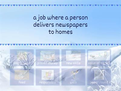 Prepare 6. Saturday job.