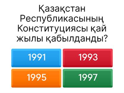 Конституция Викторина