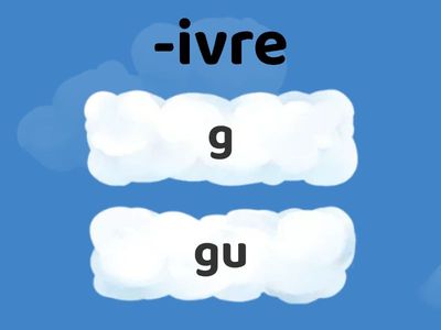 quel G écrire ? 