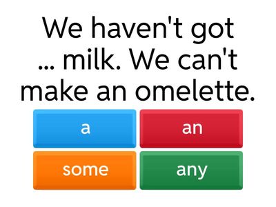 Prepare 2 Some-any-a-any