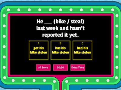 THE CAUSATIVE HAVE AND GET 