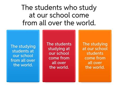  REDUCED RELATIVE CLAUSES