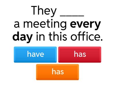 HAVE | Verb or auxiliary 