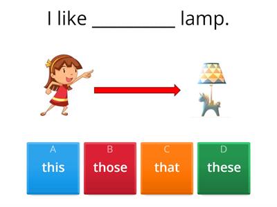 this, these, that, those