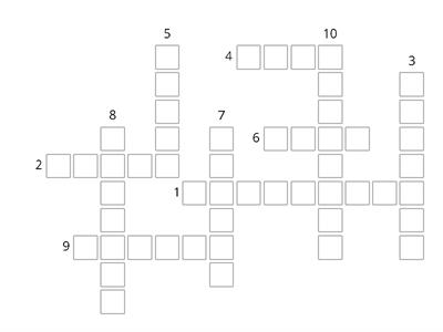 Kruiswoordpuzzel frans