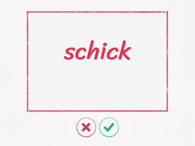 Mode: Adjektive - Flash-Karten : deutsch -französisch