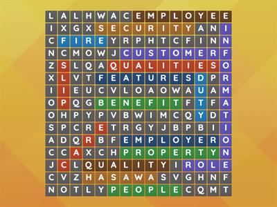 S3 Admin Theory Wordsearch