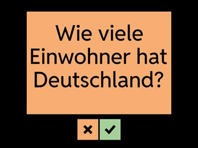 Allgemeinwissen zu Deutschland