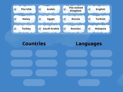 Страны/Языки