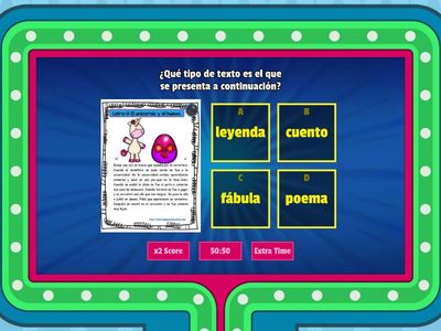 tipos de textos narrativos 5°