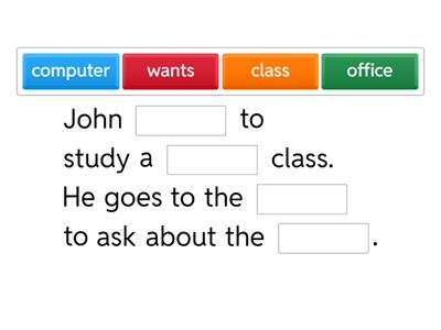 Joining a computer class